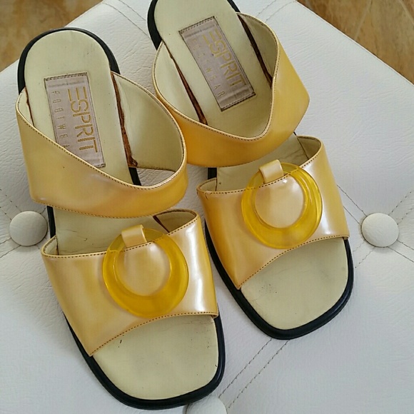 Esprit Shoes - Esprit yellow sandal
